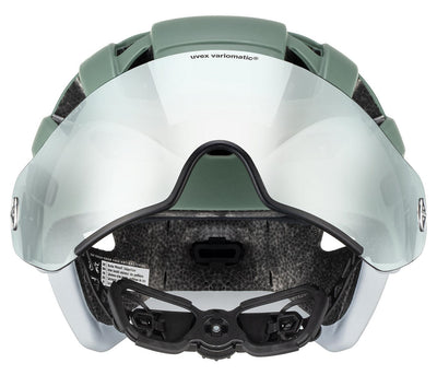 Šalmas Uvex finale visor V mattoss green-cloud matt-56-61CM