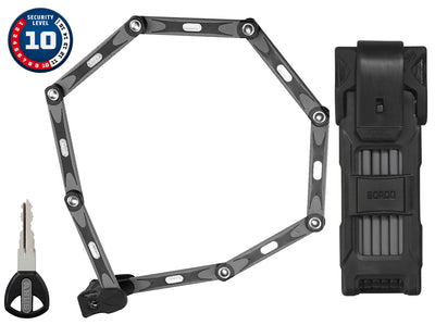 Spyna Abus Folding Bordo Big 6000/120+ST black