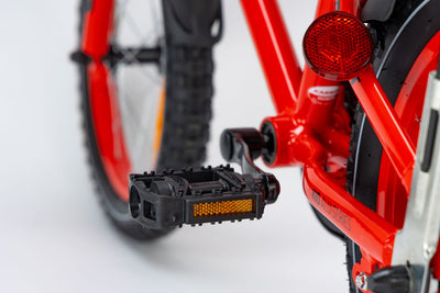 Dviratis Karbon Rocket ALU 16 red-black