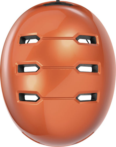 Šalmas Abus Skurb Kid goldfish orange-S