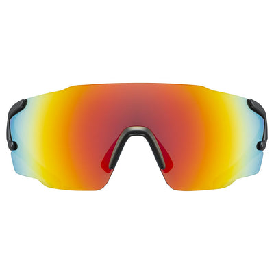 Akiniai Uvex Sportstyle 804 black / mirror rainbow