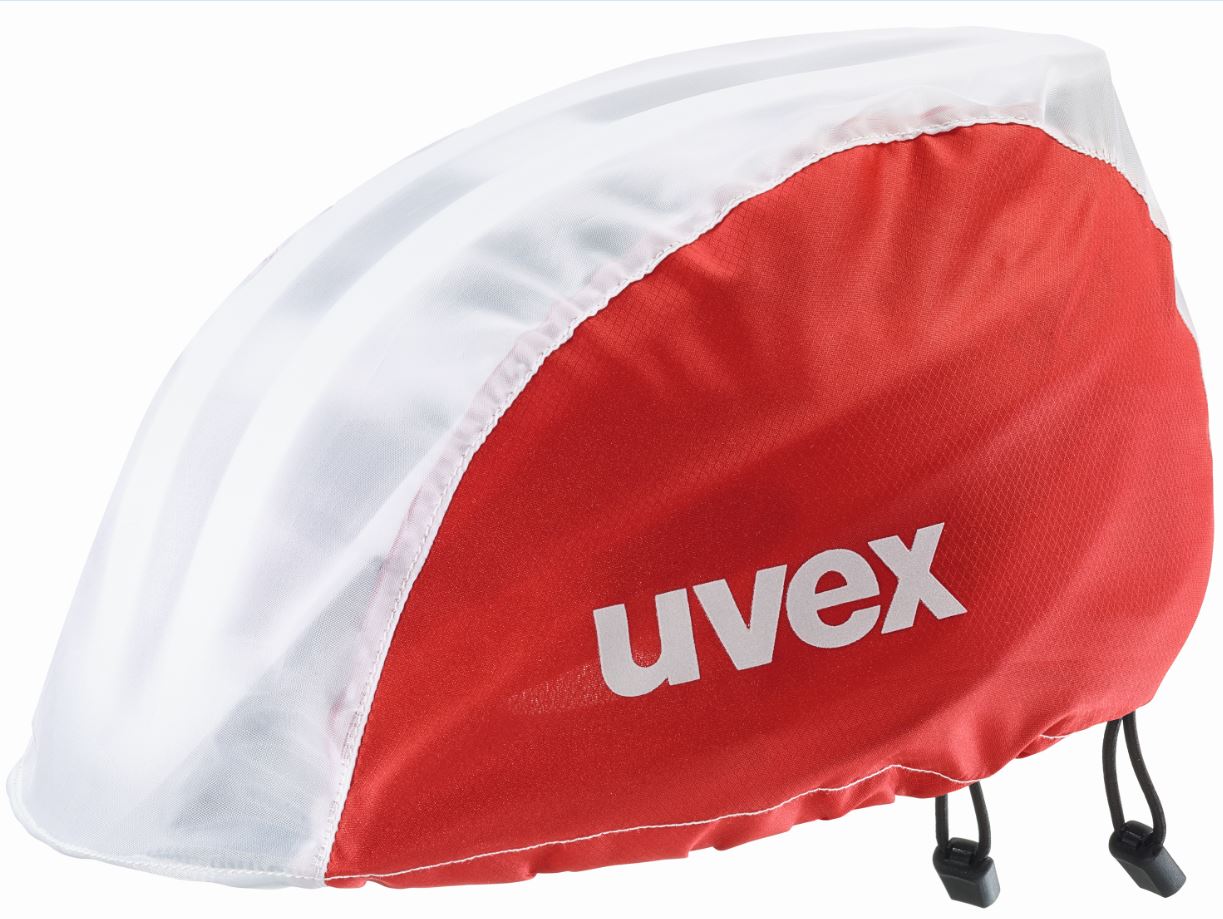 Šalmo uždangalas nuo lietaus Uvex Bike red-white-S-M