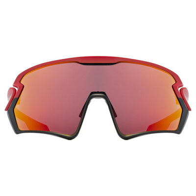 Akiniai Uvex Sportstyle 231 red black mat / mirror red
