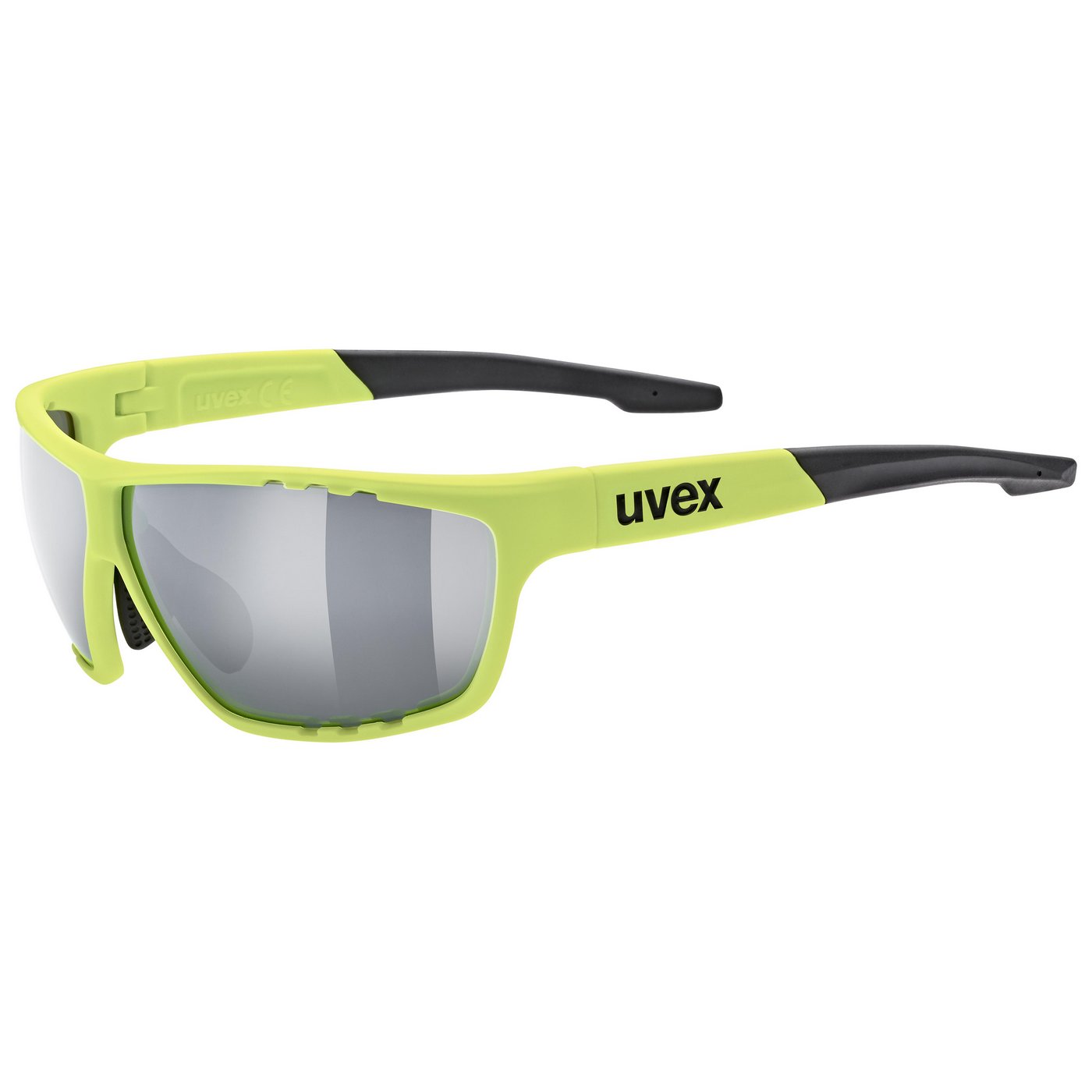 Akiniai Uvex Sportstyle 706 neon yellow mat / litemirror silver