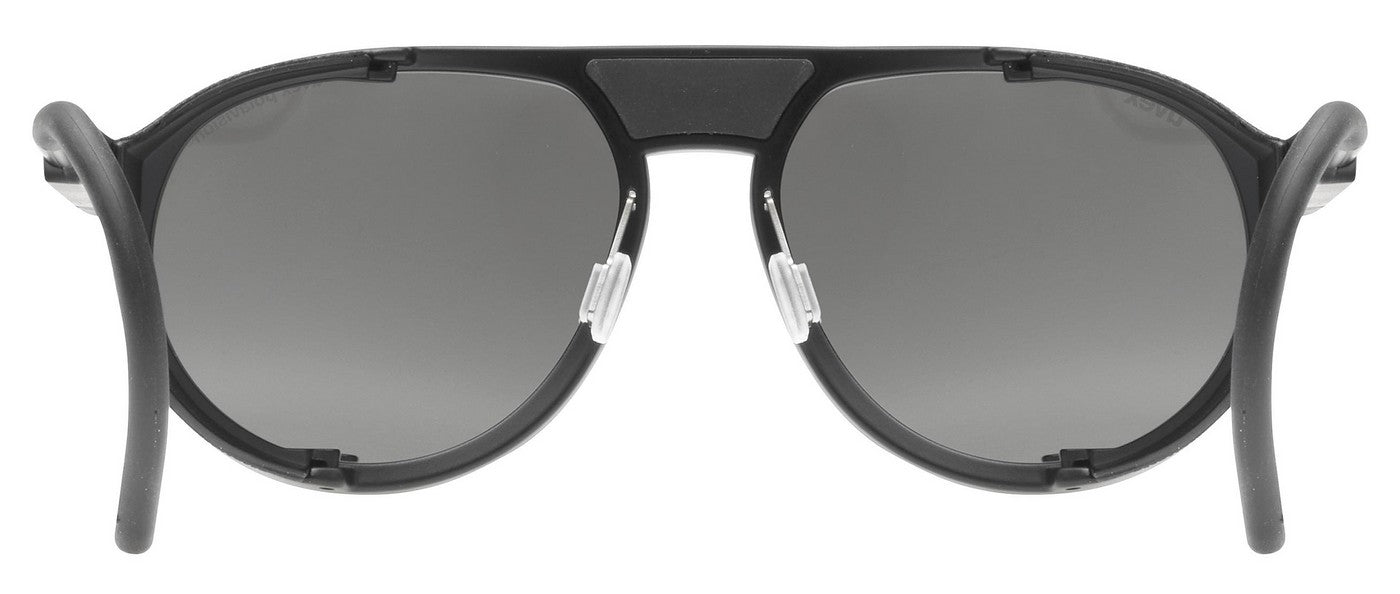 Dviratininko akiniai Uvex mtn classic P black matt / mirror silver