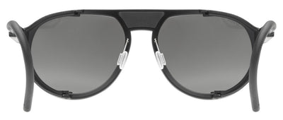Dviratininko akiniai Uvex mtn classic P black matt / mirror silver