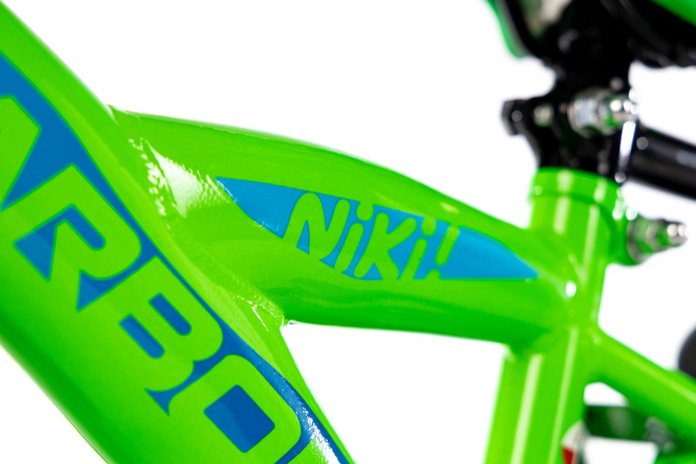 Dviratis Karbon Niki 12 green-blue