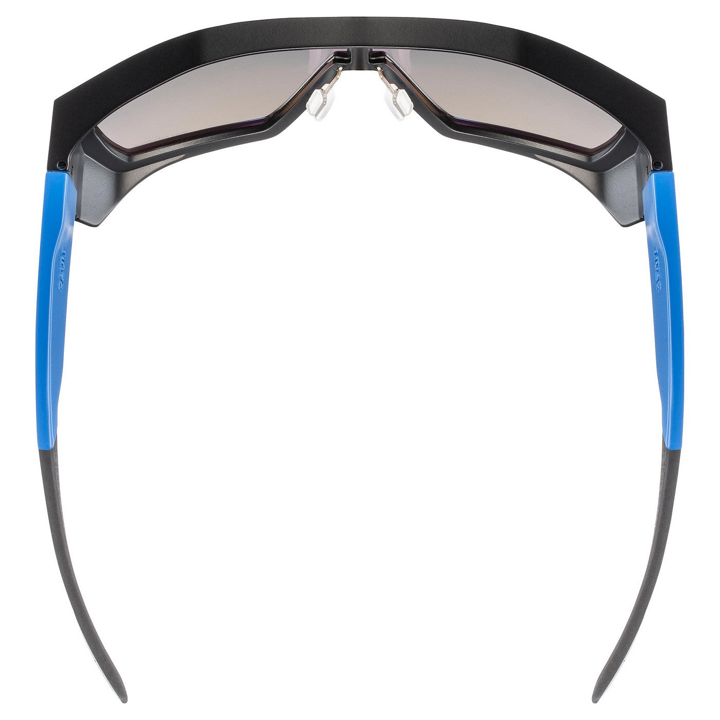 Dviratininko akiniai Uvex mtn style P black-blue matt / mirror blue
