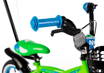 Dviratis Karbon Niki 12 green-blue