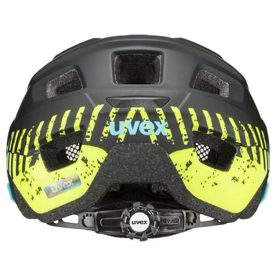 Šalmas Uvex Access black aqua lime mat-57-61CM