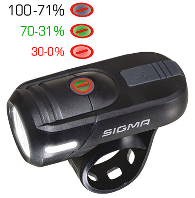 Priekinė lempa Sigma AURA 45 USB