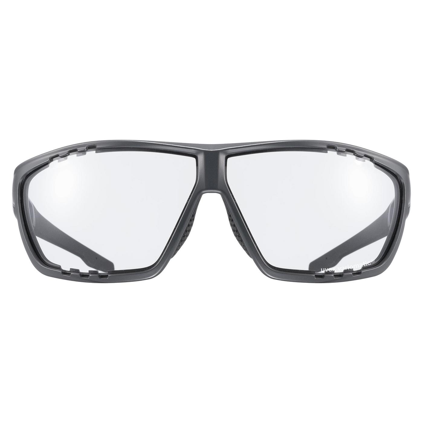 Akiniai Uvex Sportstyle 706 Variomatic dark grey mat / smoke