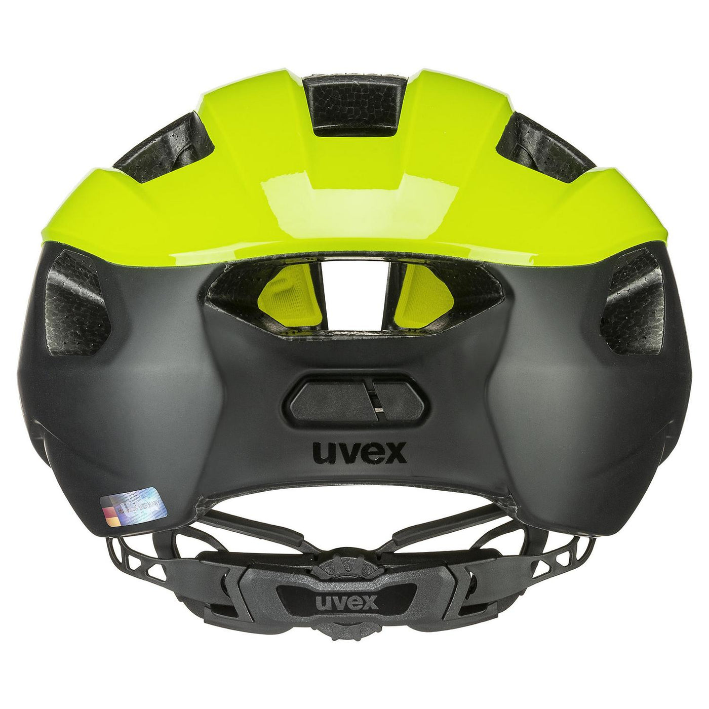 Šalmas Uvex Rise cc neon yellow-black mat-52-56CM