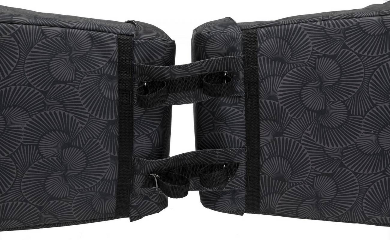 Kelioniniai krepšiai New Looxs Alba Double 34L selo black  (pair)