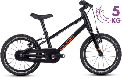 Dviratis Cube Numove 140 black'n'orange 2025