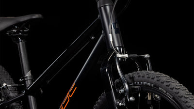 Dviratis Cube Numove 180 black'n'orange 2025