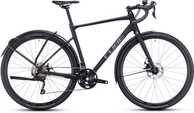 Dviratis Cube Nuroad Pro FE metalblack'n'grey 2023-56 cm / M