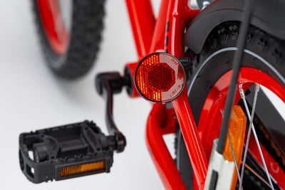 Dviratis Karbon Rocket ALU 16 red-black