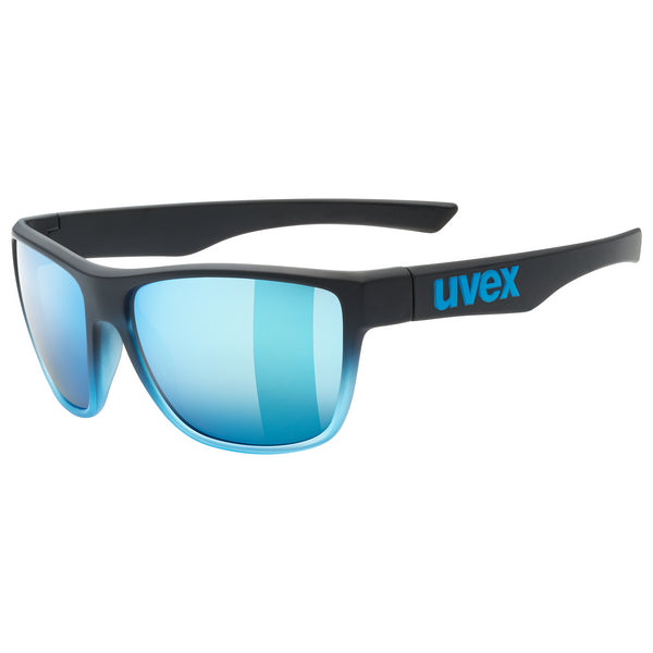 Akiniai Uvex lgl 41 black blue mat