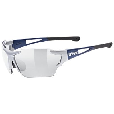 Akiniai Uvex Sportstyle 803 race variomatic silver blue mat / litemirror silver