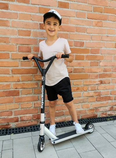 Paspirtukas HyperMotion Evo Stunt silver