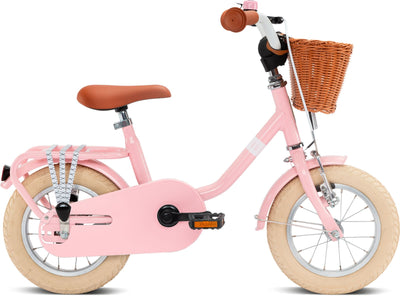 Dviratis PUKY Steel Classic 12 retro-rose