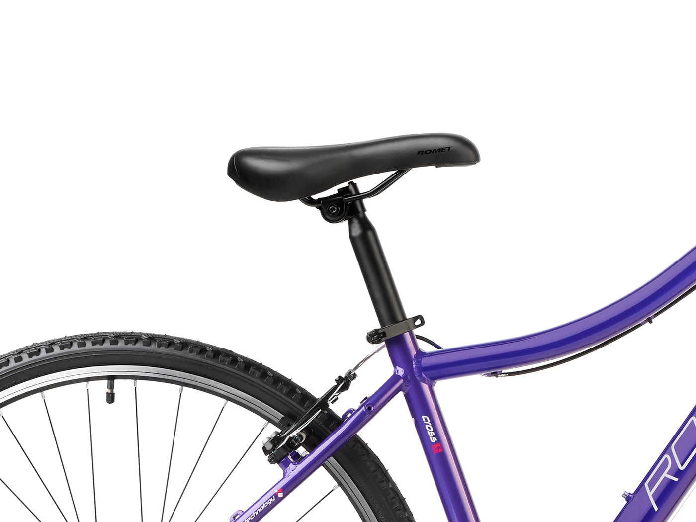 Dviratis Romet Orkan D Lite 28" 2023 violet-pink-19" / L
