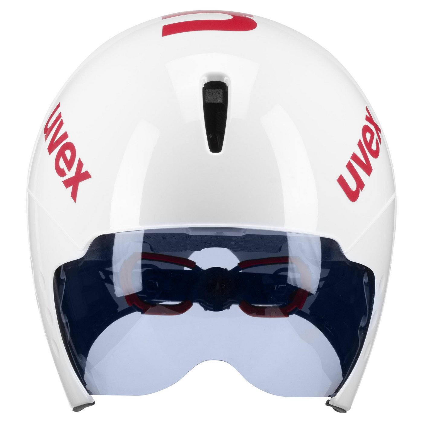 Šalmas Uvex Race 8 white red-56-58CM