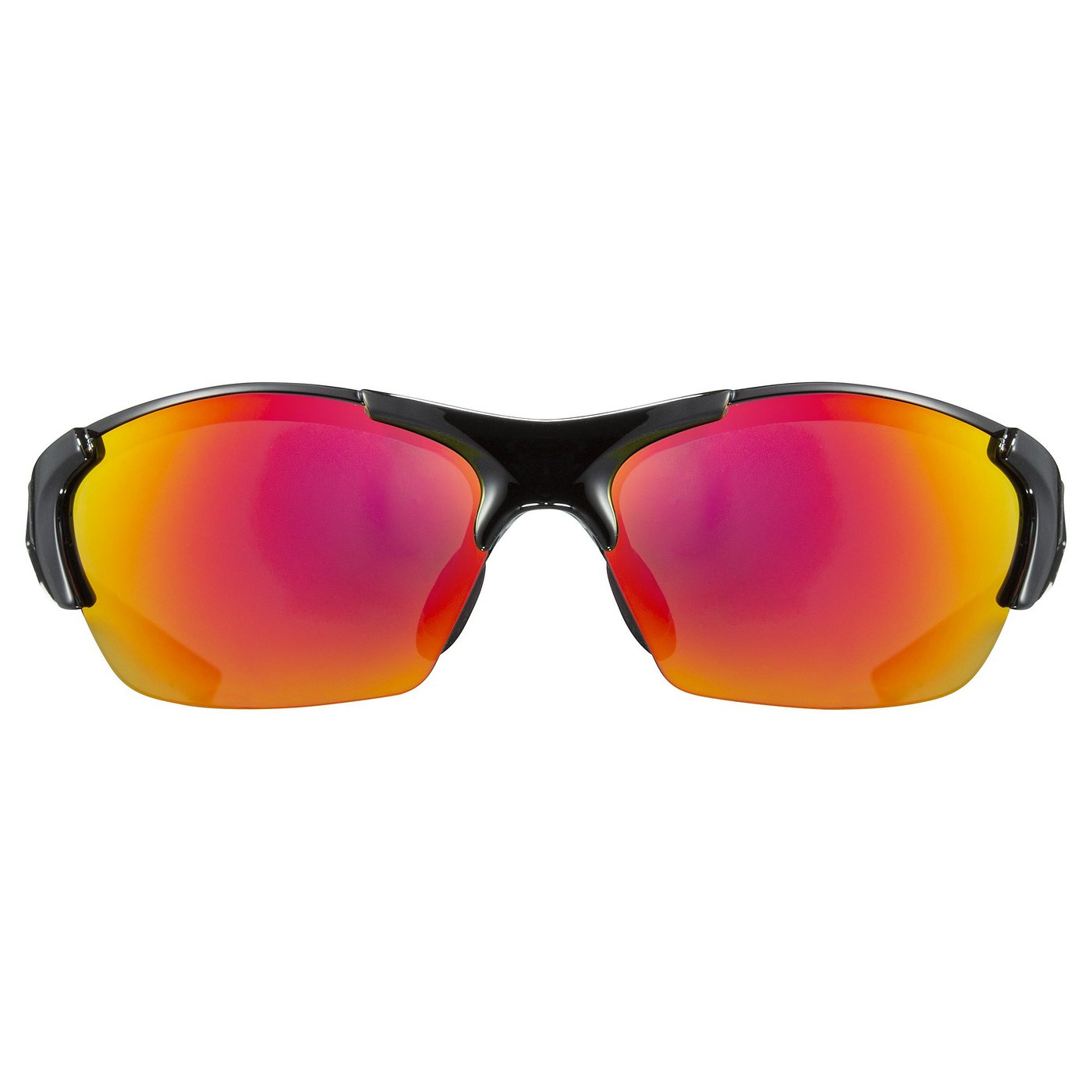 Akiniai Uvex blaze III black red / mirror red