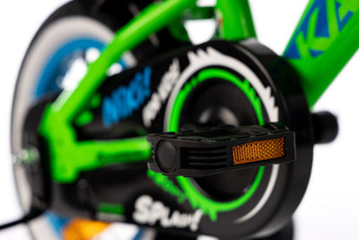 Dviratis Karbon Niki 12 green-blue