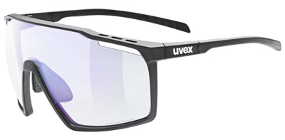 Dviratininko akiniai Uvex mtn perform V black matt / litemirror blue