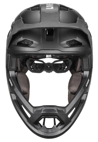 Šalmas Uvex revolt black-52-57CM
