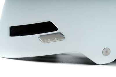 Šalmas Cube DIRT 2.0 white'n'grey-L (57-62)