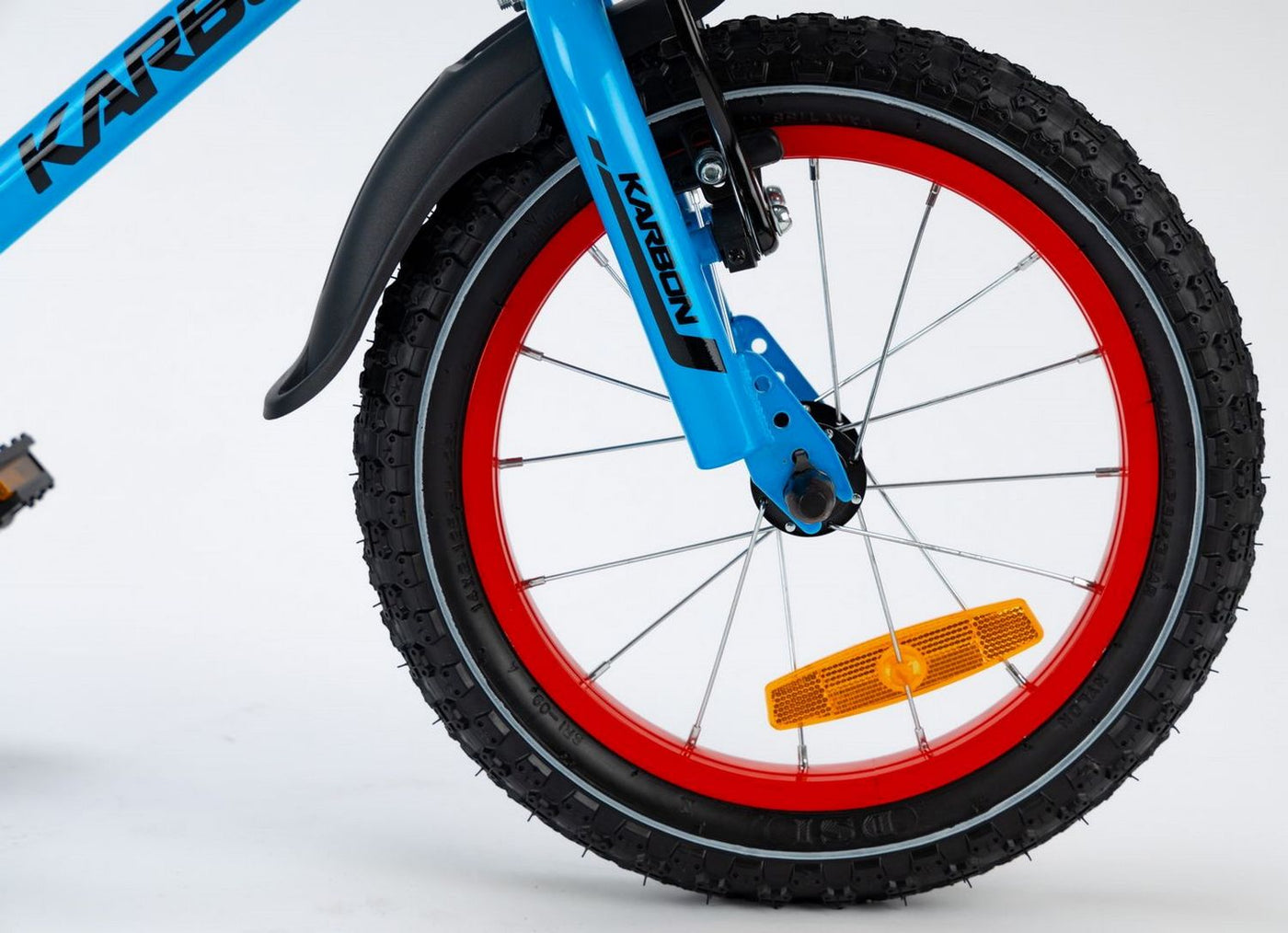 Dviratis Karbon Rocket ALU 14 blue-red