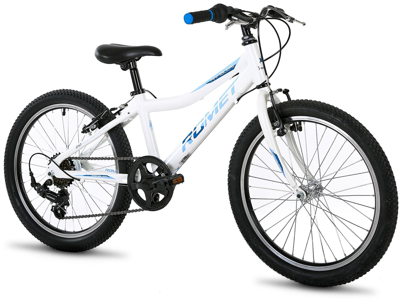 Dviratis Romet Rambler 20 KID 1 2025 white-blue