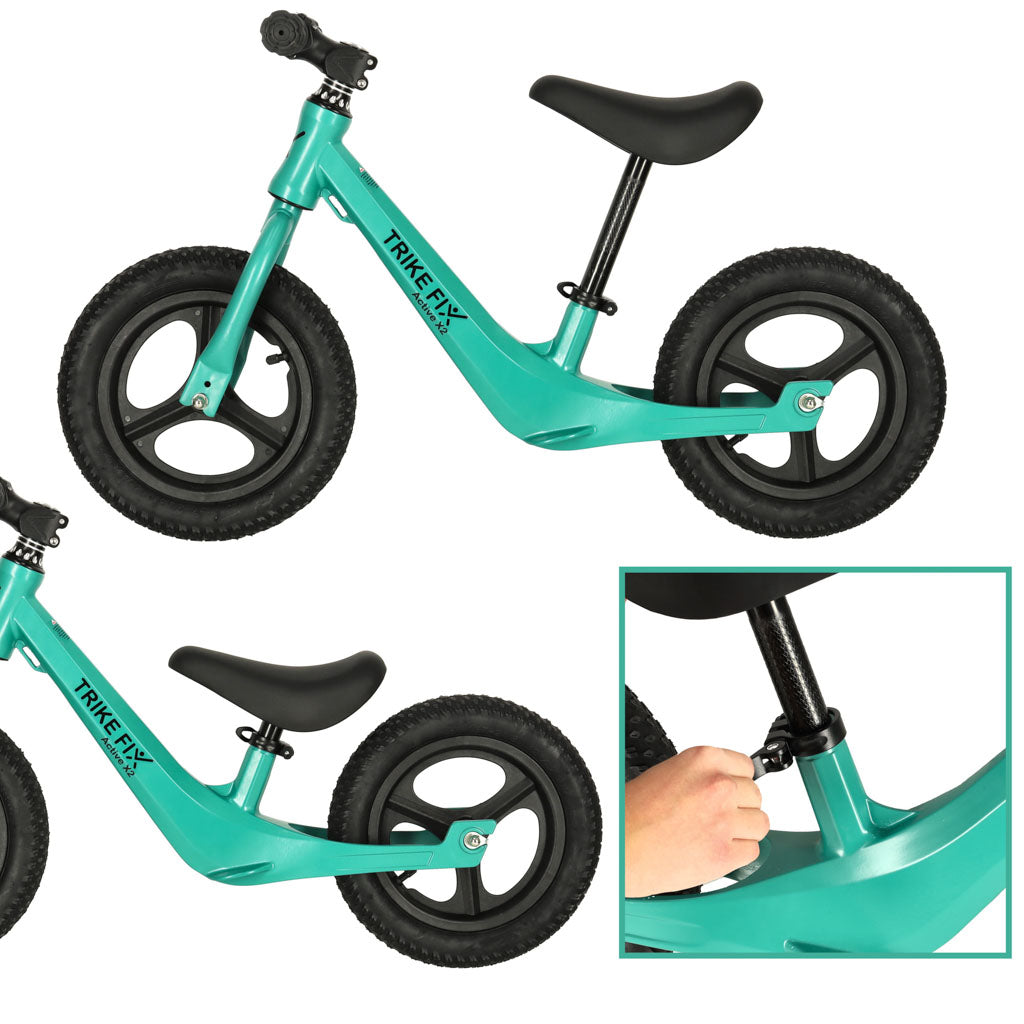Balansinis dviratis Trike Fix Active X2 žalias