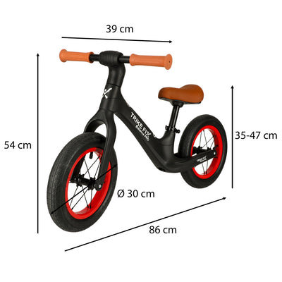 Balansinis dviratis Trike Fix Balance PRO juodas