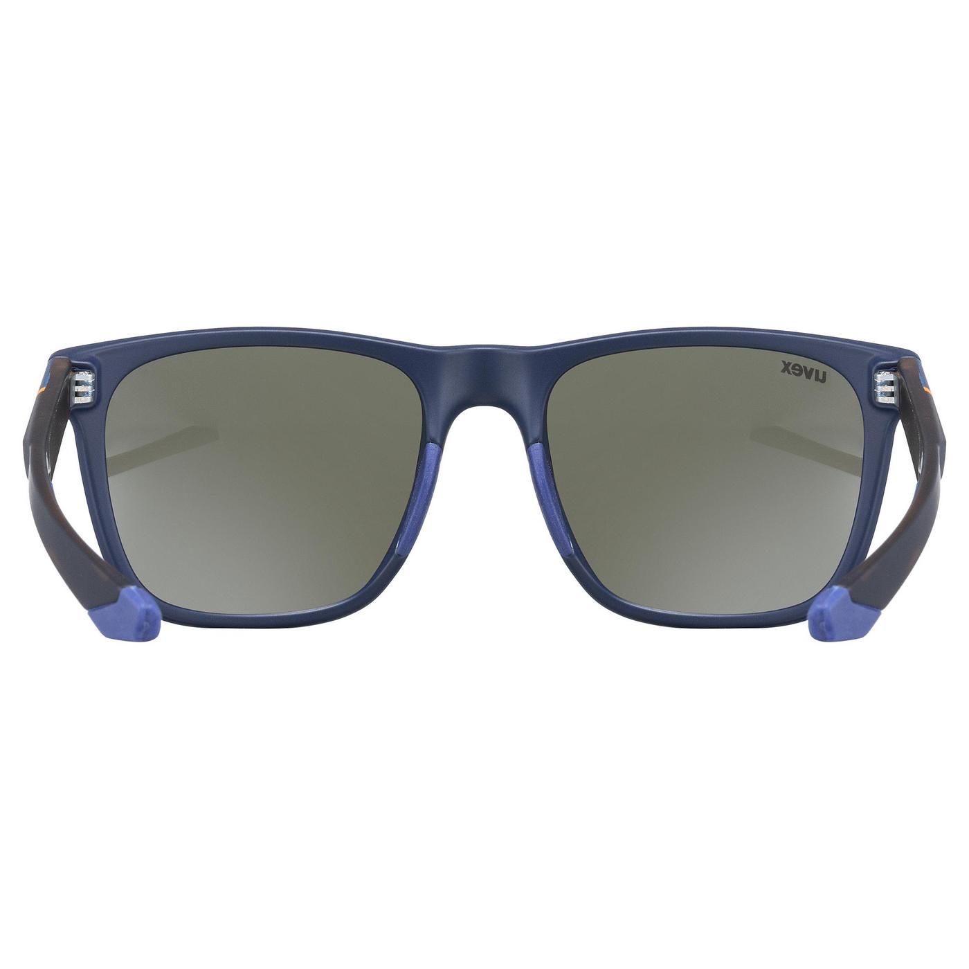 Akiniai Uvex lgl 42 blue mat havanna / litemirror silver