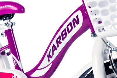 Dviratis Karbon Kitty 16 violet-white