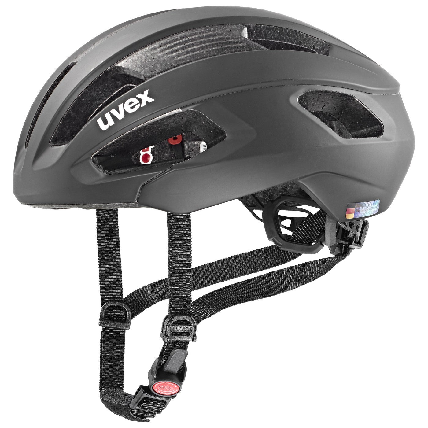 Šalmas Uvex rise cc all black-56-59CM