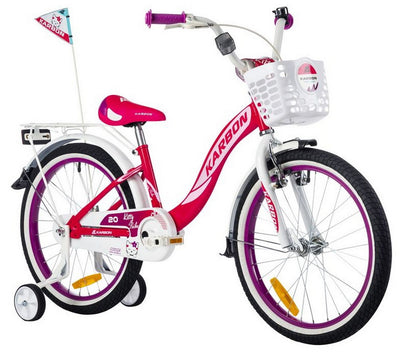 Dviratis Karbon Kitty 20 pink-white