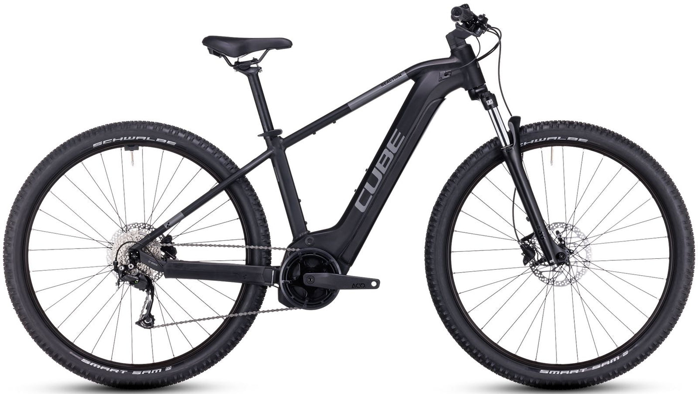 Elektrinis dviratis Cube Reaction Hybrid Performance 625 29 black'n'grey 2023-20" / 29 / L