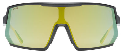 Dviratininko akiniai Uvex sportstyle 235 sunbee-black matt / mirror yellow