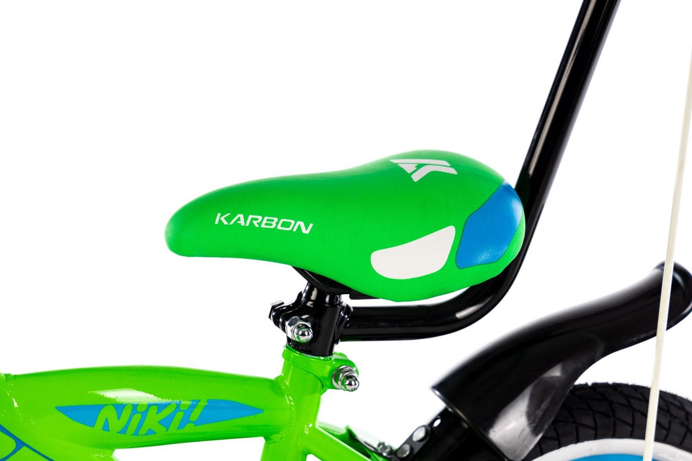 Dviratis Karbon Niki 12 green-blue