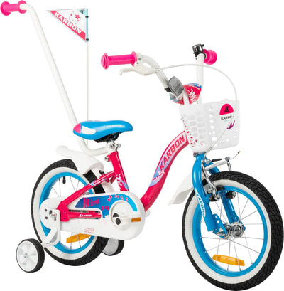 Dviratis Karbon Mimi 14 pink-blue