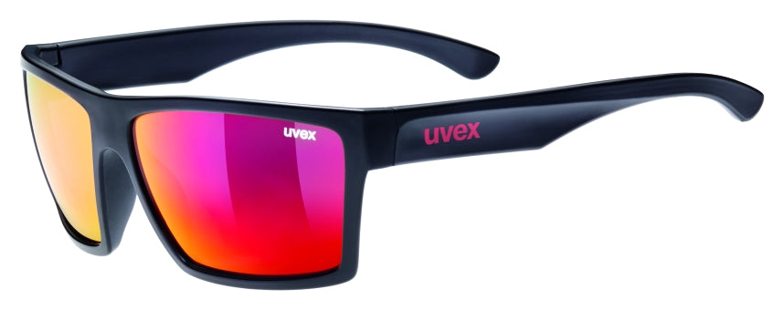 Akiniai Uvex lgl 29 black mat red