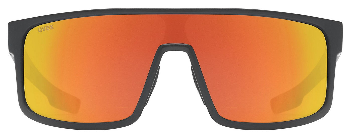 Dviratininko akiniai Uvex LGL 51 black matt / mirror red