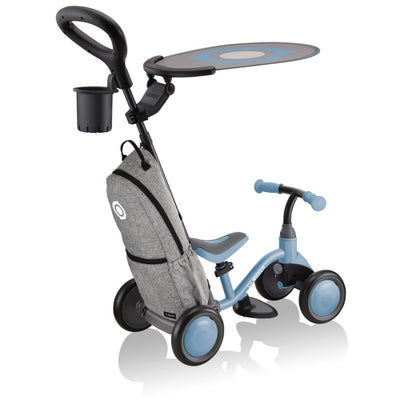 Mokomasis dviratis Globber Learning Bike 3in1 Deluxe T Mėlynas