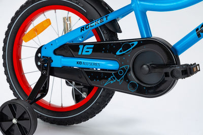 Dviratis Karbon Rocket ALU 16 blue-red