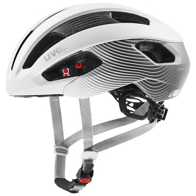 Šalmas Uvex rise cc white-grey WE-56-59CM